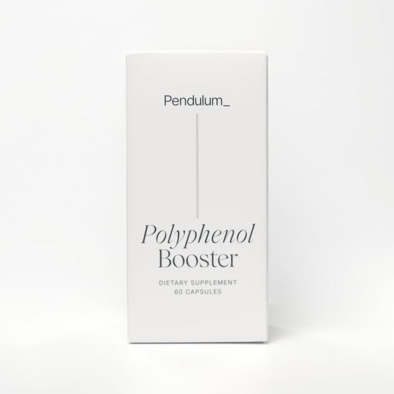 Pendulum Polyphenol Booster, Antioxidant from Superfoods, Beneficial Plant Compounds for Good Health, Helps Boost Akkermansia Muciniphila for Men & Women (60 Capsules, 1-Pack)