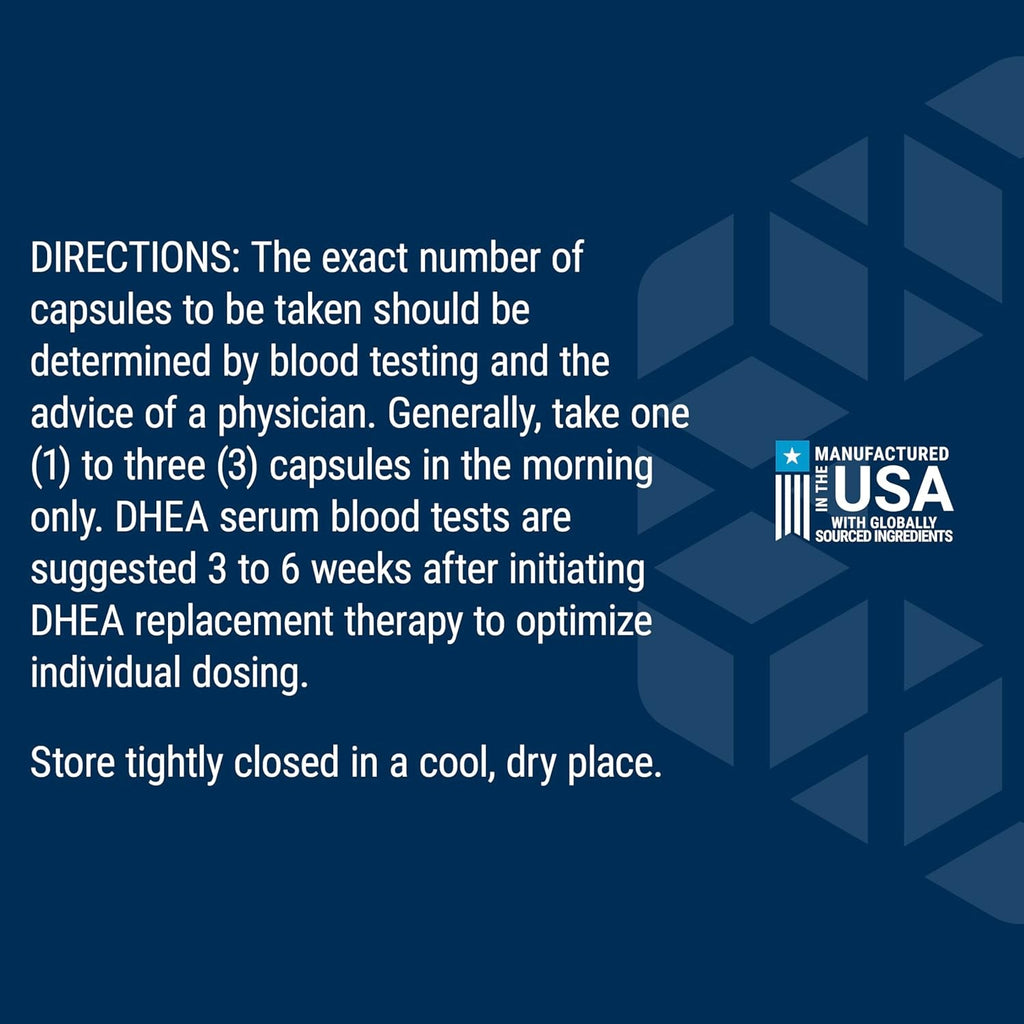 Life Extension DHEA 25 Mg – Supplement for Hormone Balance, Immune Support, Sexual Health, Bone & Cardiovascular Health and Anti-Aging and Mood Support – Gluten-Free, Non-Gmo – 100 Capsules
