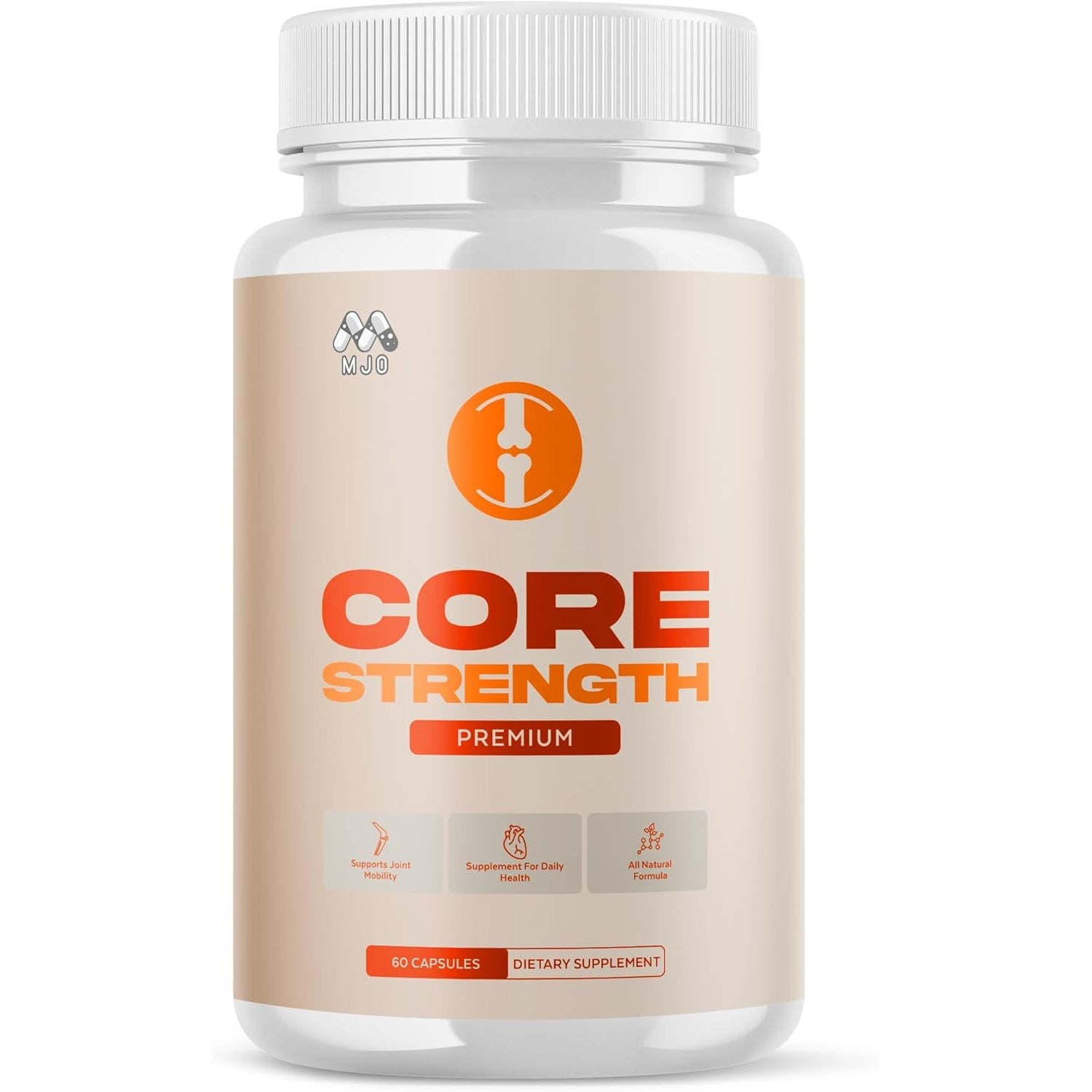 Core Strength Supplement for Joint Support, Official Core Strength Joint Pills with All Natural Ingredients, Advanced Overall Health and Wellness Support with Max Strength Multivitamins (60 Capsules)