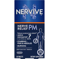 Nervive Nerve Relief PM, Occasional Nerve Discomfort II, Sleep Aid, Starts Working in 7 Days, Stabbing, Burning, Alpha Lipoic Acid, Melatonin, B Vitamins, Turmeric, Ginger, Nervive Supplement, 30 Ct
