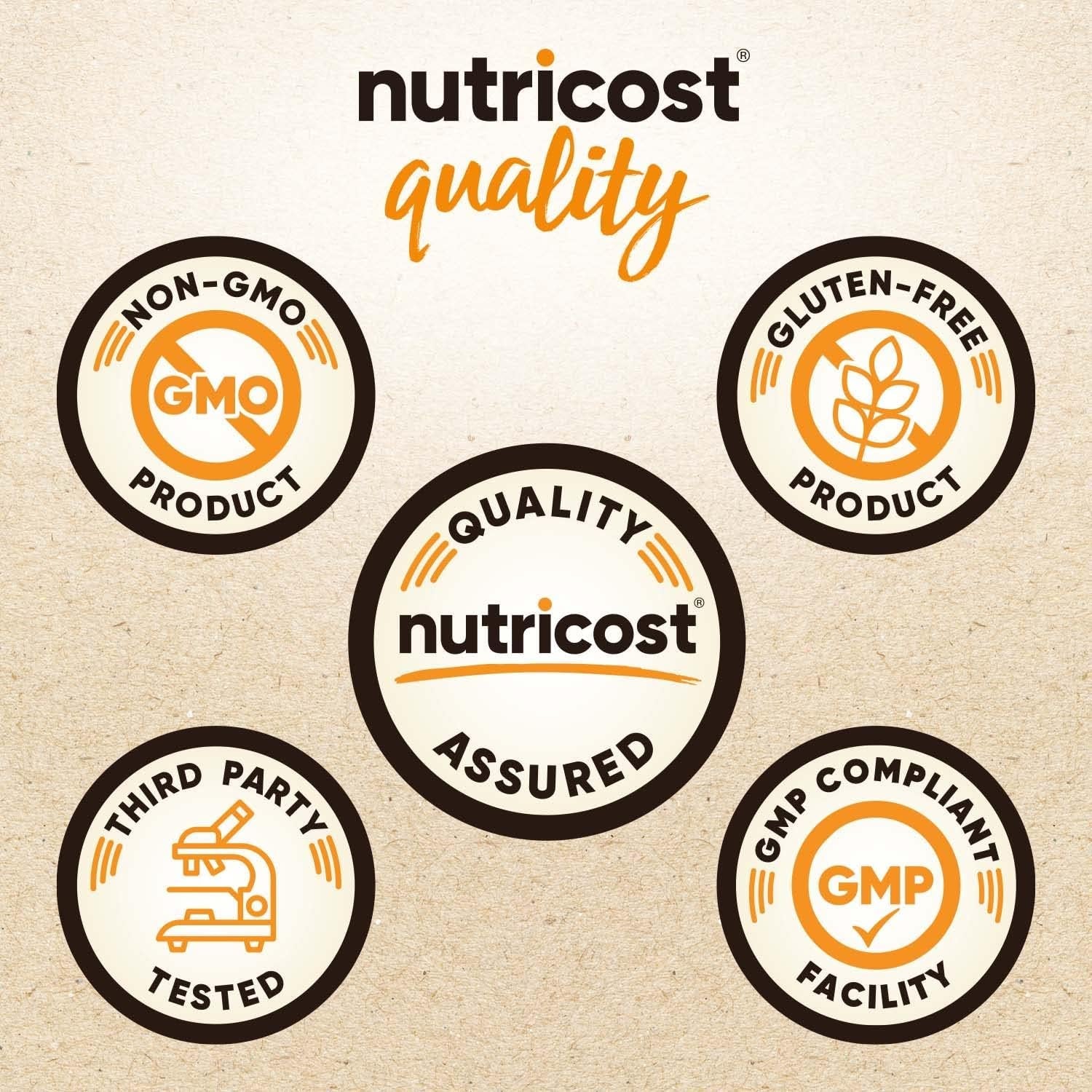 Nutricost Adrenal Glandular (350Mg) 90 Capsules - Bovine Adrenal Cortex Supplement, Gmo-Free, Gluten-Free