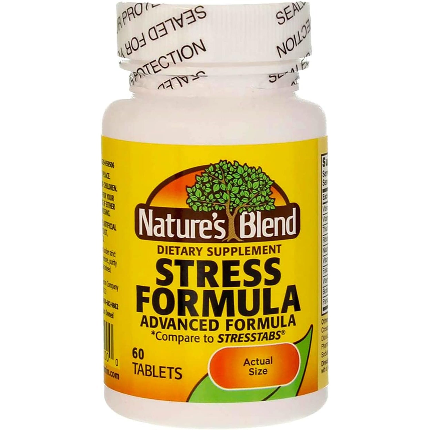 Nature'S Blend Stress Formula Vitamins 60 Tabs, 079854201000