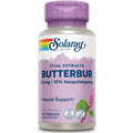 SOLARAY Butterbur Root Extract 50 Mg Supplement for Men & Women - Powerful Herbal Support, Vegan Butterbur Capsules - 60 Veg Caps