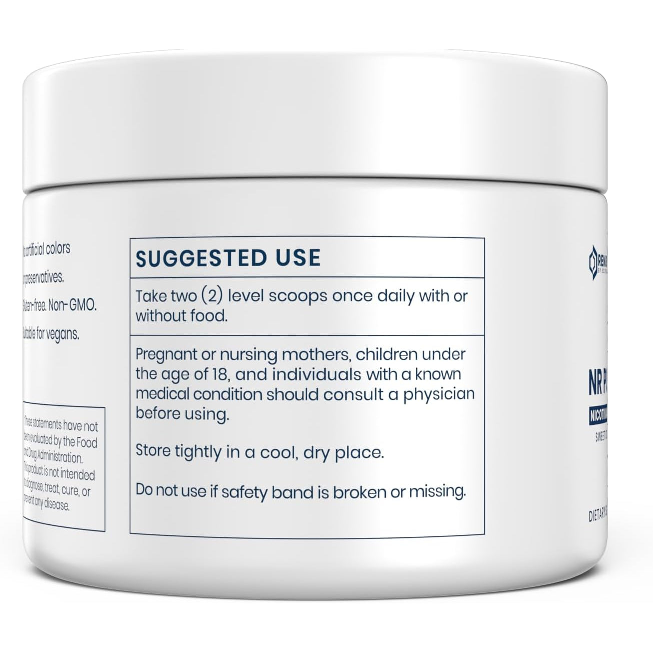 Renue by Science Nicotinamide Riboside | 1000Mg Nicotinamide Powder - High Strength NR NAD Powder Sublingual Citrus Burst Flavor | Manufactured in the USA & Third-Party Tested | 60 Servings