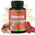 Cadane Forskolin Supplements - 5In1 with Turmeric Curcumin, Arjuna, Garcinia Cambogia, and Green Tea - 5 Month Supply - 150 Capsules