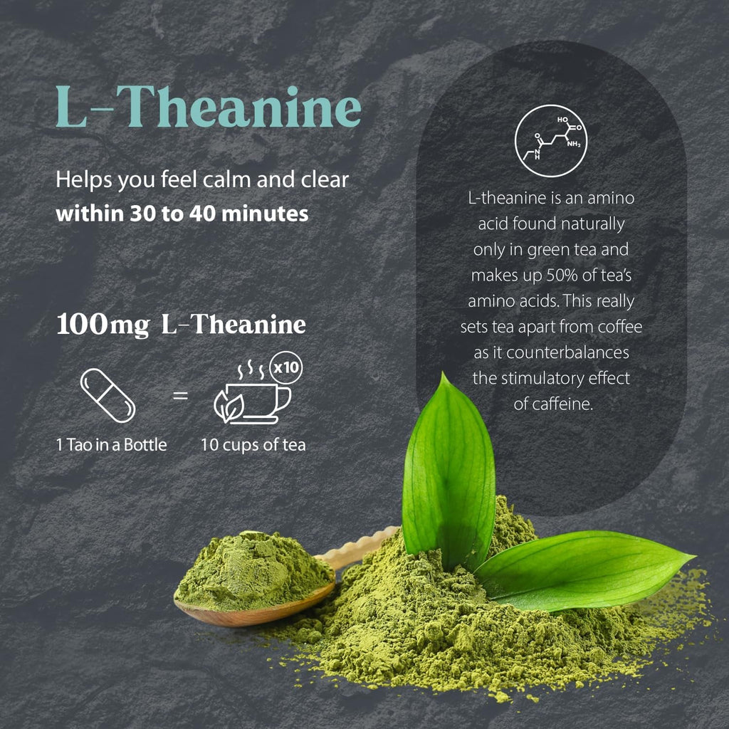 Dragon Herbs - Tao in a Bottle Capsules | Herbal Formula Supplement to Support Stress, Mood, Focus, Adaptability, (60 Capsules, 450 Mg Each)