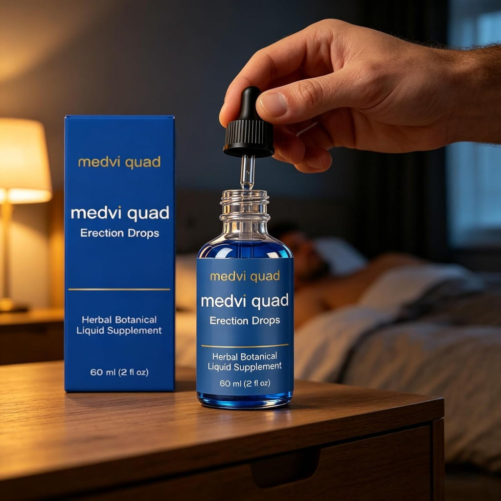 Erection Drops, Herbal Liquid Supplement with Macagun, Ginseng and Other Formula, Quick Absorption, Daily Energy & Performance Suppor, 60Ml