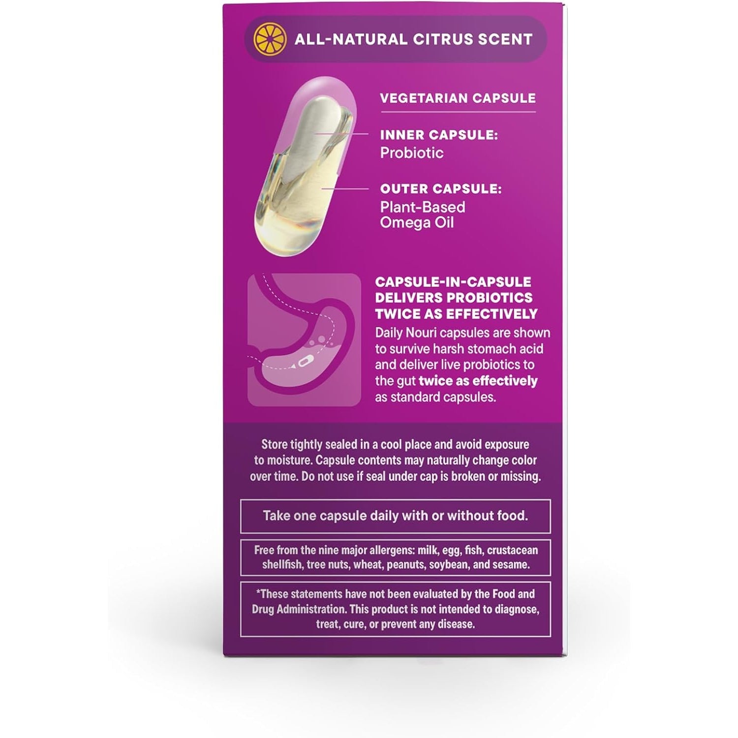 Daily Nouri Hormone Balance Probiotics for Women | Supports Estrogen Metabolism, PMS, Hormonal Acne & Bloating | 7 Clinically Studied Strains + Plant-Based Omega | 30-Day Supply