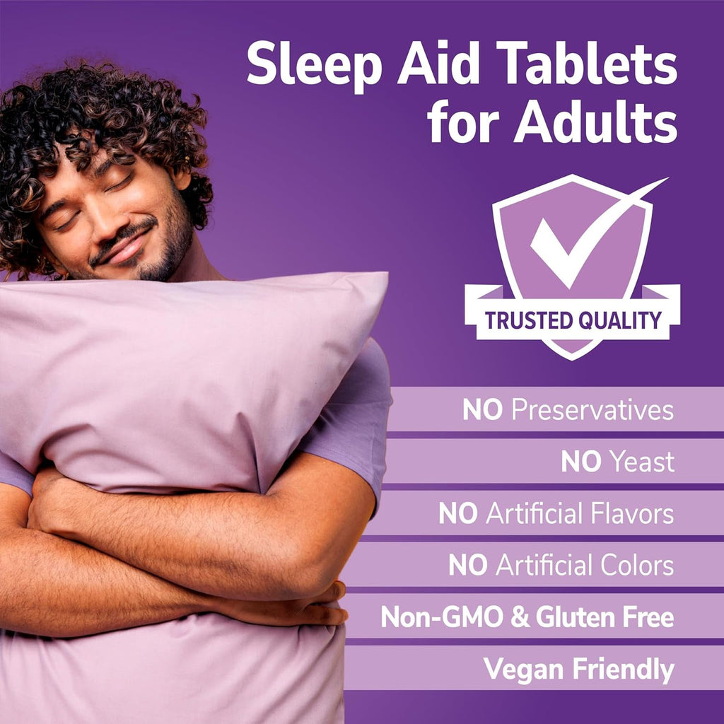SMART MONKEY TECHNOLOGIES 21St Century Melatonin 10Mg Time Release, 120 Tablets | Non-Habit Forming Sleep Aid for Adults | Jet Lag & Shift Work | Promotes Restful Sleep | Gluten-Free & Non-Gmo