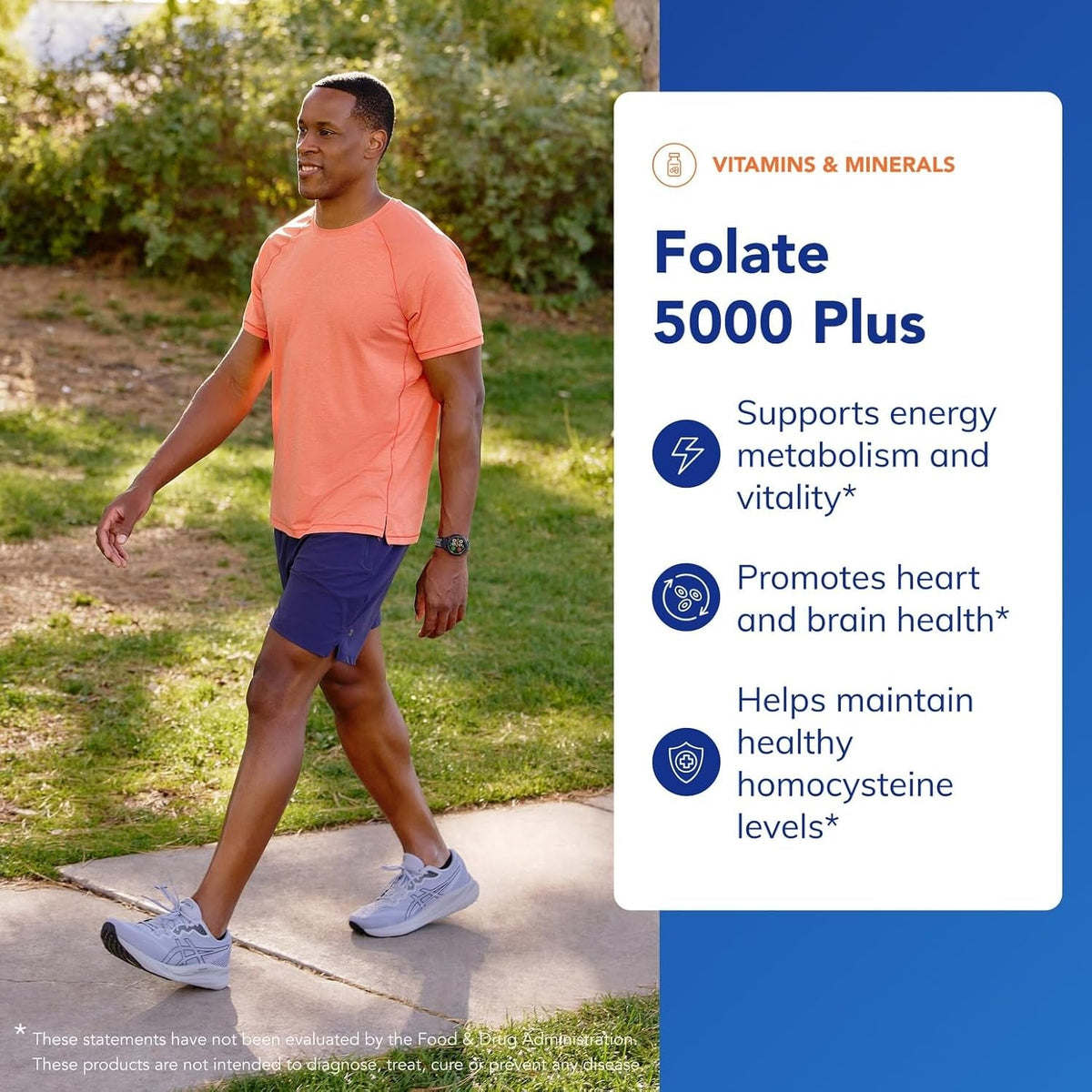 Pure Encapsulations - Folate 5,000 plus - Activated Folate, Vitamin B12 and B6 Combination - 60 Capsules