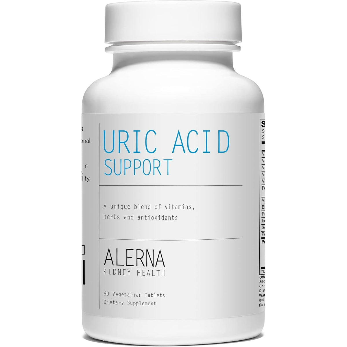 Uric Acid Support Dietary Supplement – Tart Cherry, Celery Extract, Turmeric & Quercetin – Joint Comfort Supplement with Antioxidant Support – 60 Vegetarian Tablets