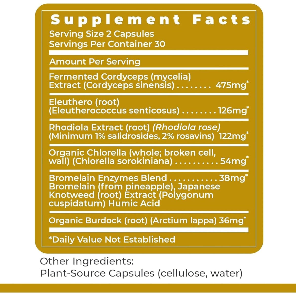 Premier Research Labs 30 Servings-Adrenaven - Adrenal Health Supplement, Supports Adrenal Gland Health and Stress Response - Organic Adrenal Health - 60 Plant-Source Capsules