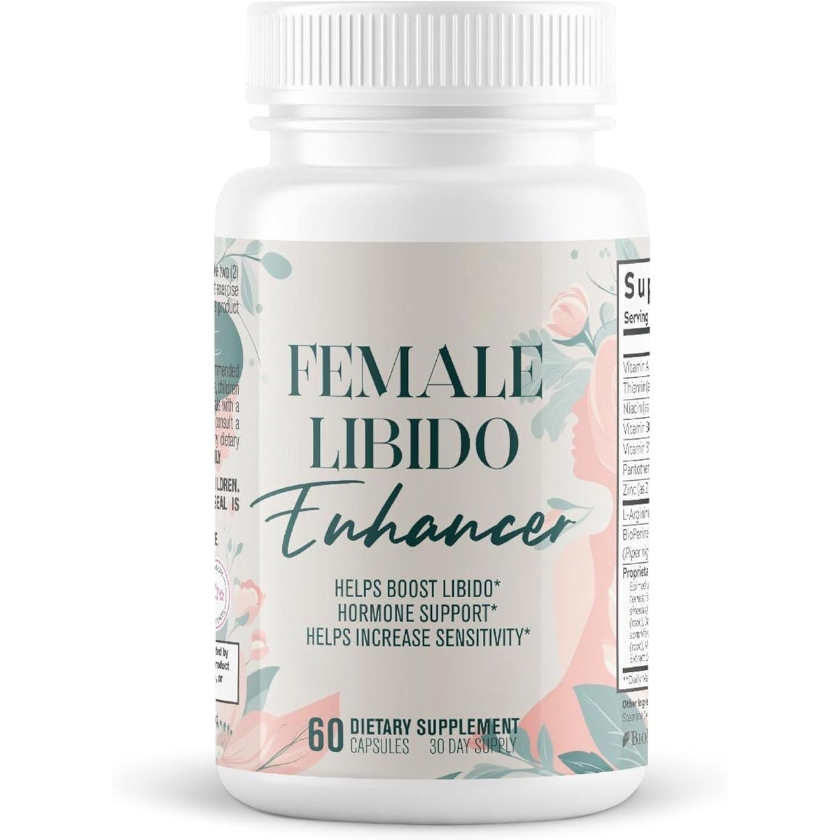 Female Libido Enhancer - Libido Booster for Women to Heighten Desire, Balance Hormones, Increase Sensitivity - 14 Ingredients for Women'S Health - 3Rd Party Tested Supplement - 60 Capsules
