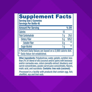 Vitafusion Fiber Well Gummy Vitamins, 90 Count (Packaging May Vary)