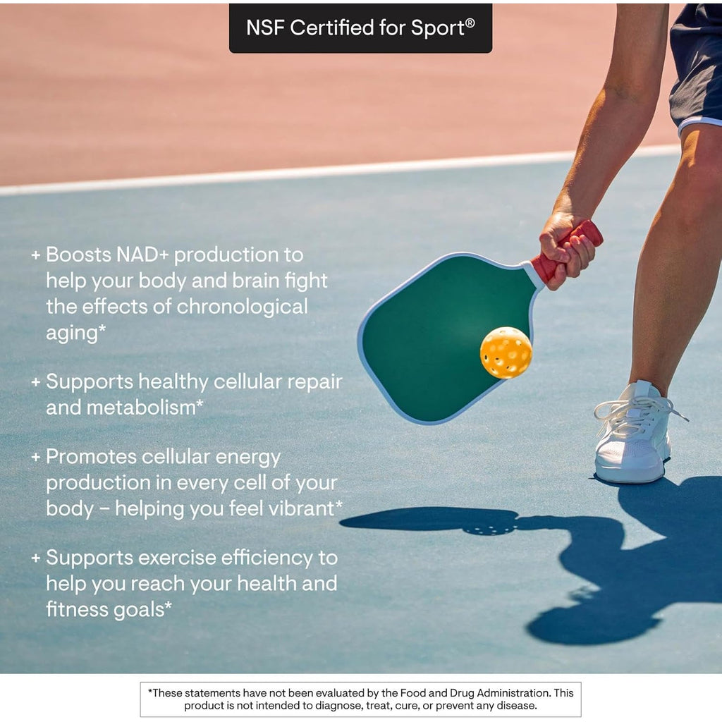 THORNE - Niacel 400 - NAD Supplement - Nicotinamide Riboside - Supports Healthy Aging, Cellular Energy Production & Sleep-Wake Cycle* - NSF Certified for Sport & Vegan - Gluten-Free - 60 Capsules