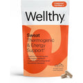 Wellthy Daily Thermogenic Capsimax, Green Tea & L-Carnitine Belly Thermogenic for Women Natural Weight Loss, Craving Control & Energy Support, 60 Count Capsules