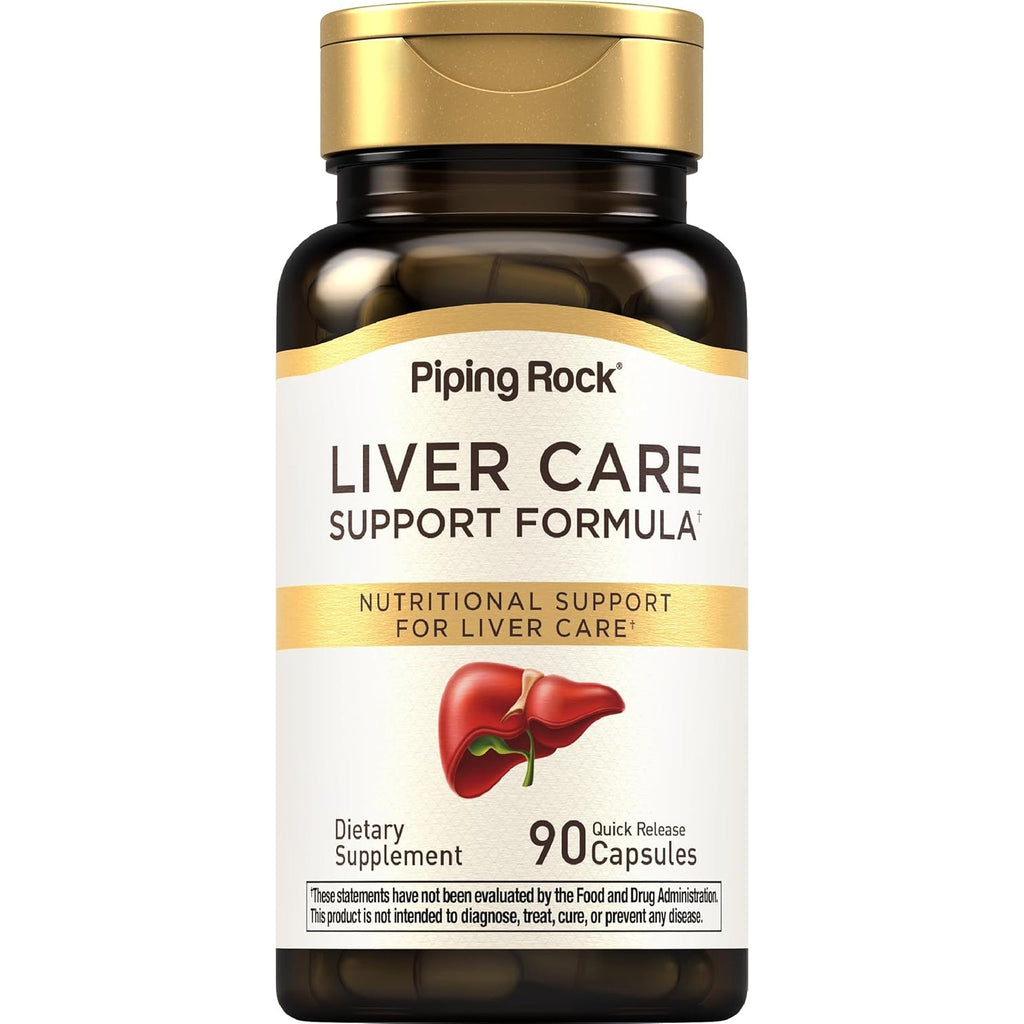 Piping Rock Liver Cleanse Complex | 90 Capsules | Liver Care Support Formula | Non-Gmo, Gluten Free Supplement