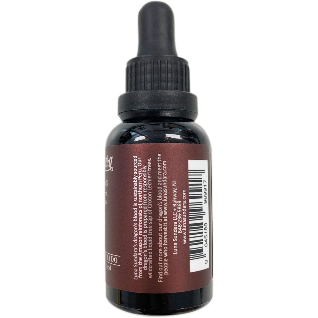 Luna Sundara Dragon’S Blood Resin Liquid 1 Oz, 100% Pure Sangre De Grado (Croton Lechleri) from Peru, No Alcohol, No Additives
