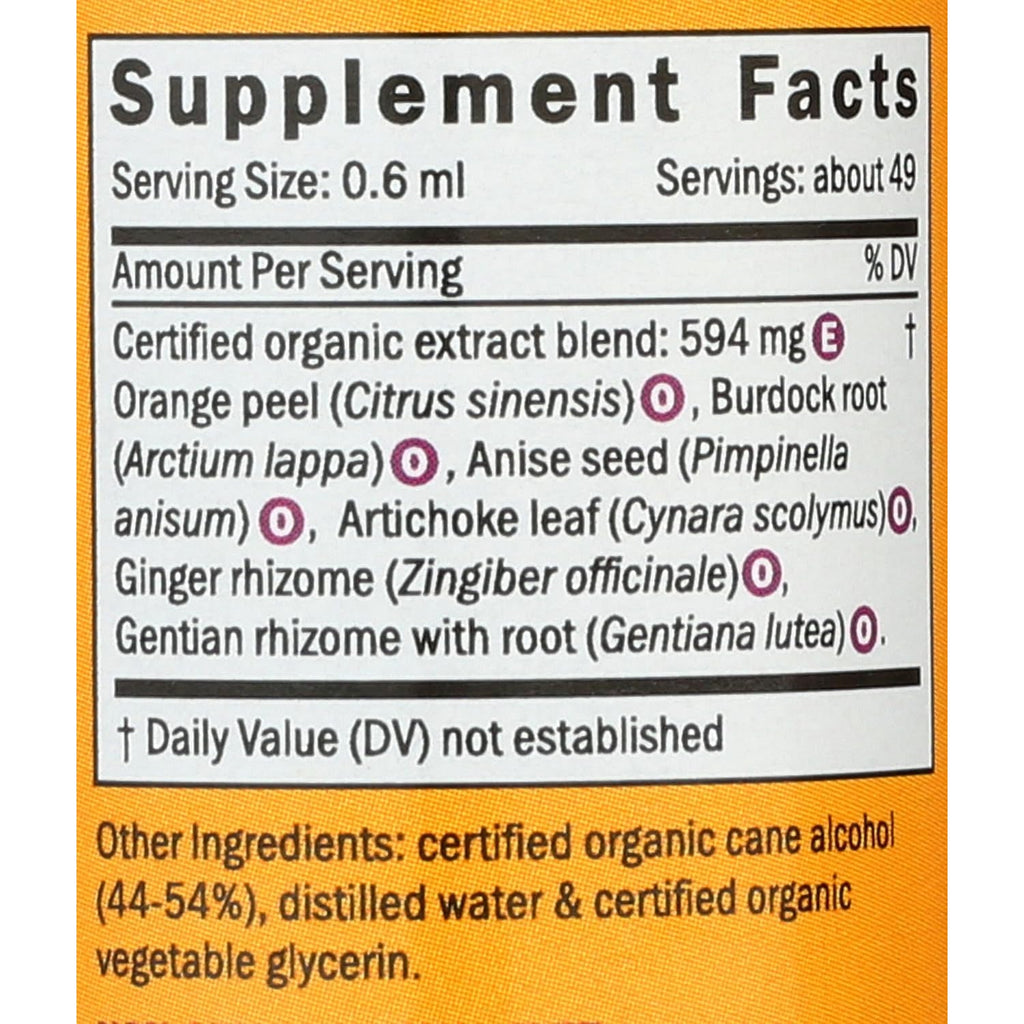 Herb Pharm Better Bitters Certified Organic Digestive Bitters, Classic, 1 Oz