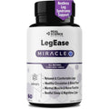 Real Science Legease Miracle – All Natural Restless Legs Syndrome Relief & Leg Cramp Supplement with Vitamins C, D, K, B6, B12 + Nitric Oxide Support – Sleep & Circulation Aid – Made in USA, 60 Caps