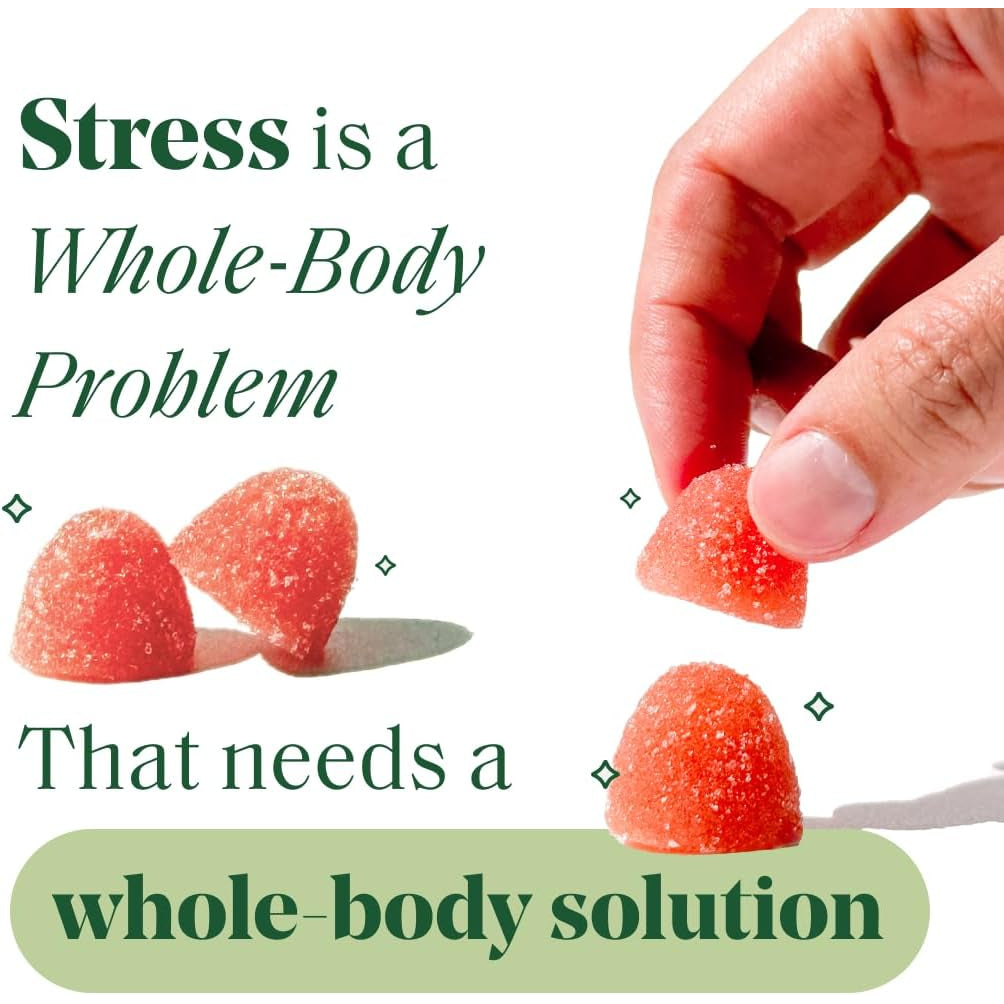 Semaine Stress Less Gummy with Cortisol Care™ 60 Count – Daily Support for Stress, Mood & Sleep
