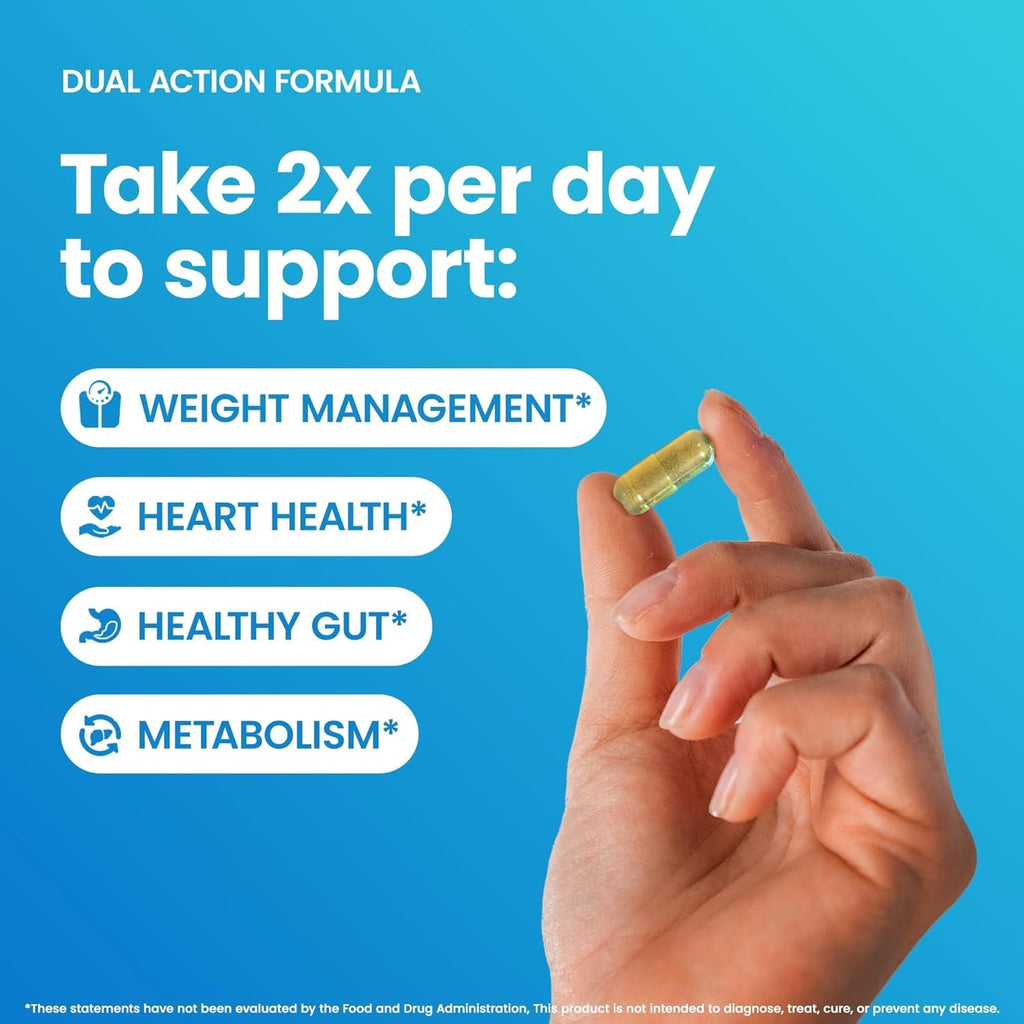 Ultimate Berberine Phytosome for Optimal Metabolic Health after 40, 9.6X Absorption Dual Action Formula for Appetite & Gut Health, Immunity & Cholesterol Support, Clinical Dose & Third Party Tested