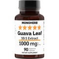 MONOHERB Guava Leaf 10:1 Extract 1000 Mg - 90 Capsules.