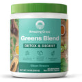 Amazing Grass Greens Blend Detox & Digest, Smoothie Mix, Cleanse with Super Greens Powder, Digestive Enzymes & Probiotics, Clean Greens, 30 Servings, 7.4 Ounce (Packaging May Vary)