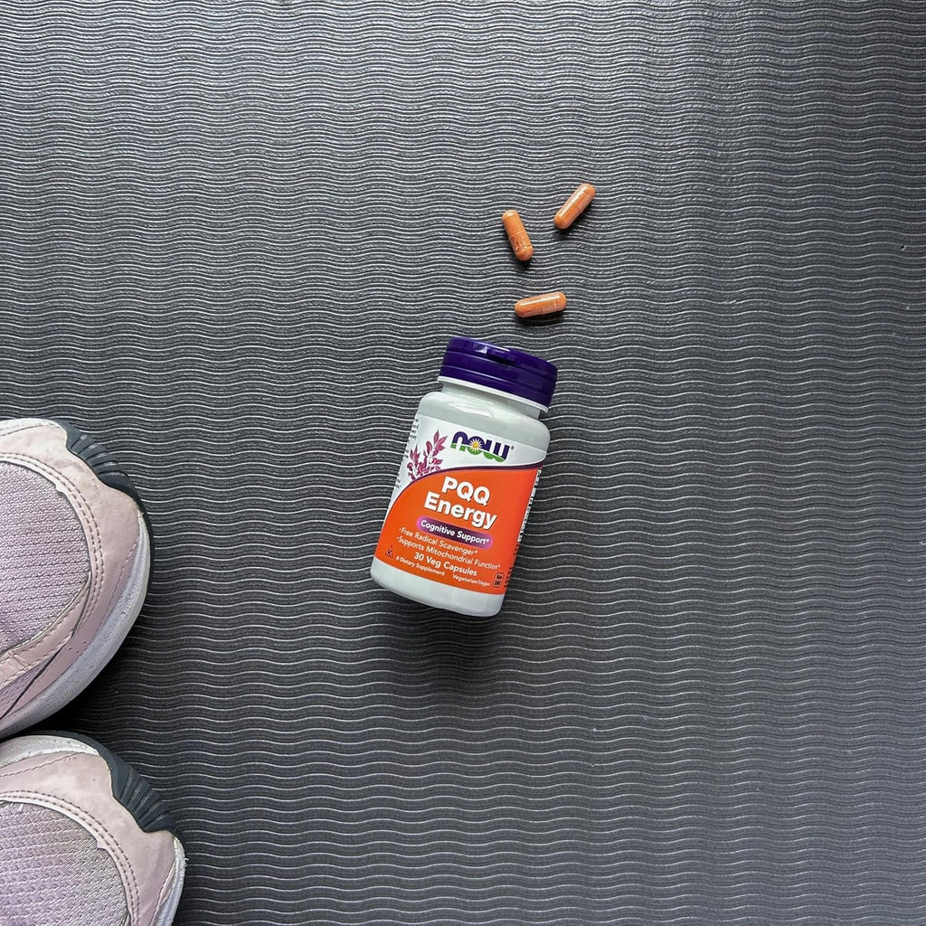 NOW Foods Supplements, PQQ Energy, Free Radical Scavenger*, Cognitive Support*, 30 Veg Capsules