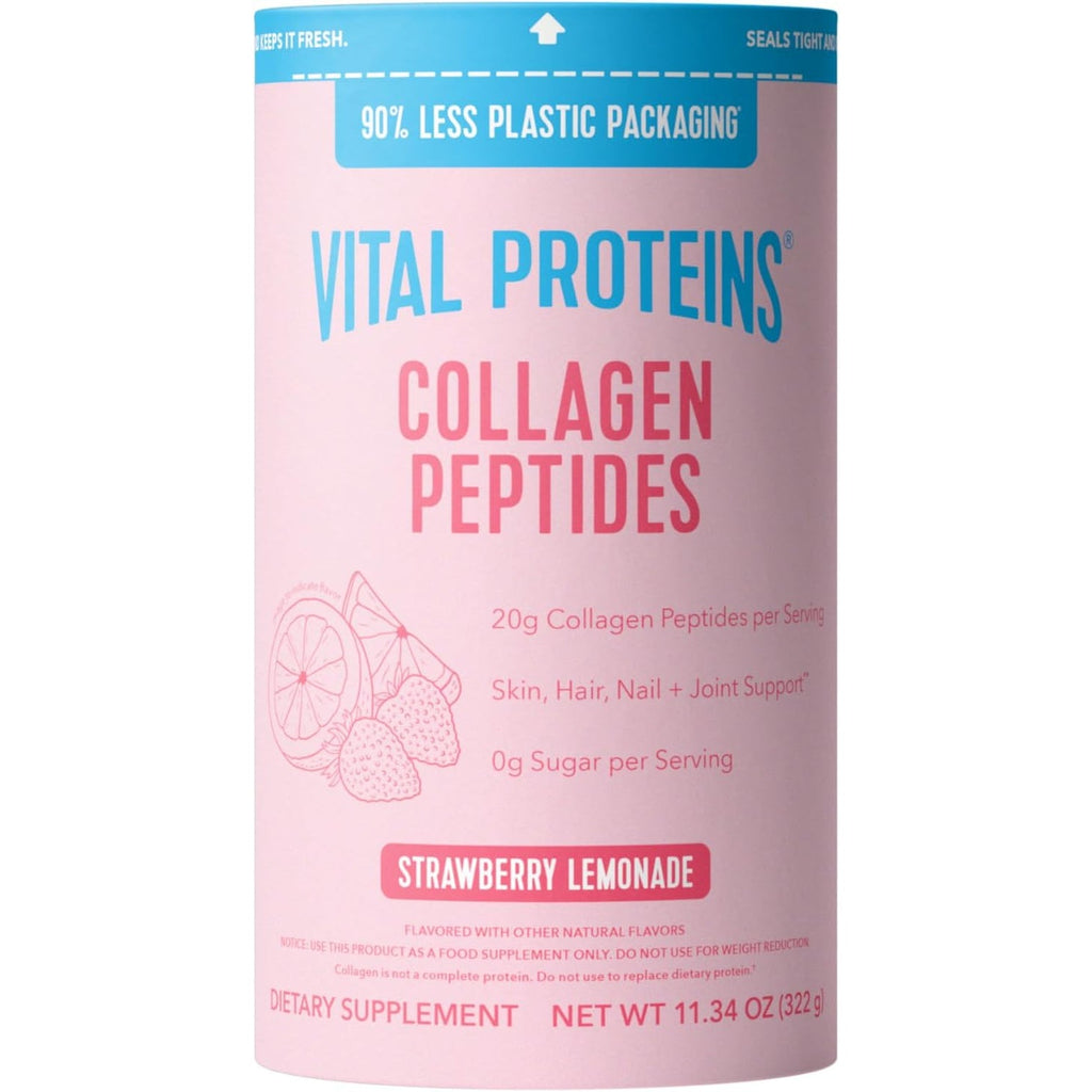 Vital Proteins Strawberry Lemonade Collagen Peptides Powder - 11.34Oz