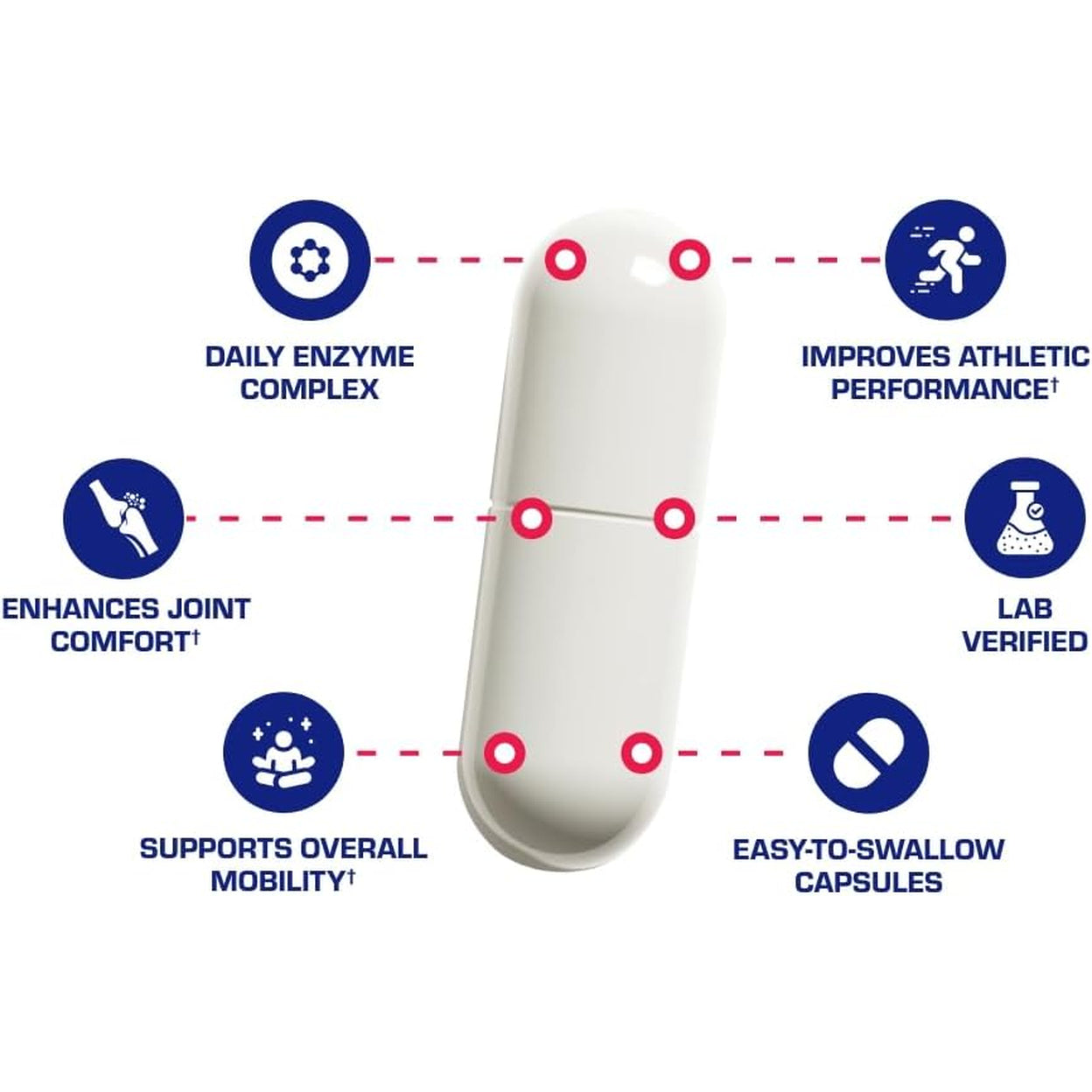Nutra Disc & Joint Support Supplement - Clinically Formulated Restorative Cartilage Ligament and Tendon Supplement with Patented Meriva Curcumin & Glucosamine and Chondroitin for Adults - 90 Servings