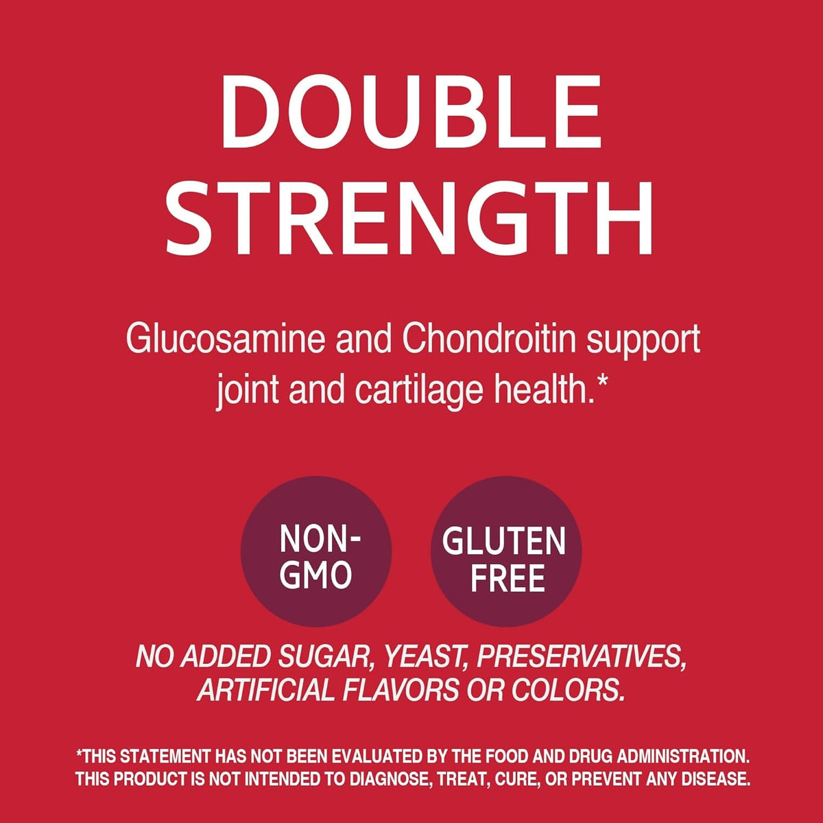 21St Century Double Strength Glucosamine Chondroitin (210 Count), Dietary Supplement for Joint & Cartilage Health, Supports Active Lifestyle, Non-Gmo, Gluten-Free Joint Supplements for Men & Women