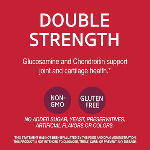 21St Century Double Strength Glucosamine Chondroitin (210 Count), Dietary Supplement for Joint & Cartilage Health, Supports Active Lifestyle, Non-Gmo, Gluten-Free Joint Supplements for Men & Women
