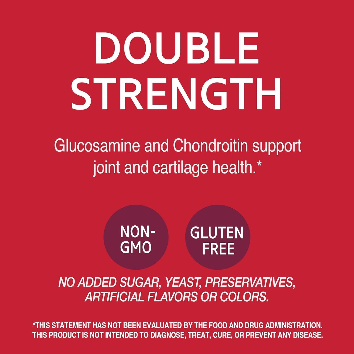 21St Century Double Strength Glucosamine Chondroitin (210 Count), Dietary Supplement for Joint & Cartilage Health, Supports Active Lifestyle, Non-Gmo, Gluten-Free Joint Supplements for Men & Women