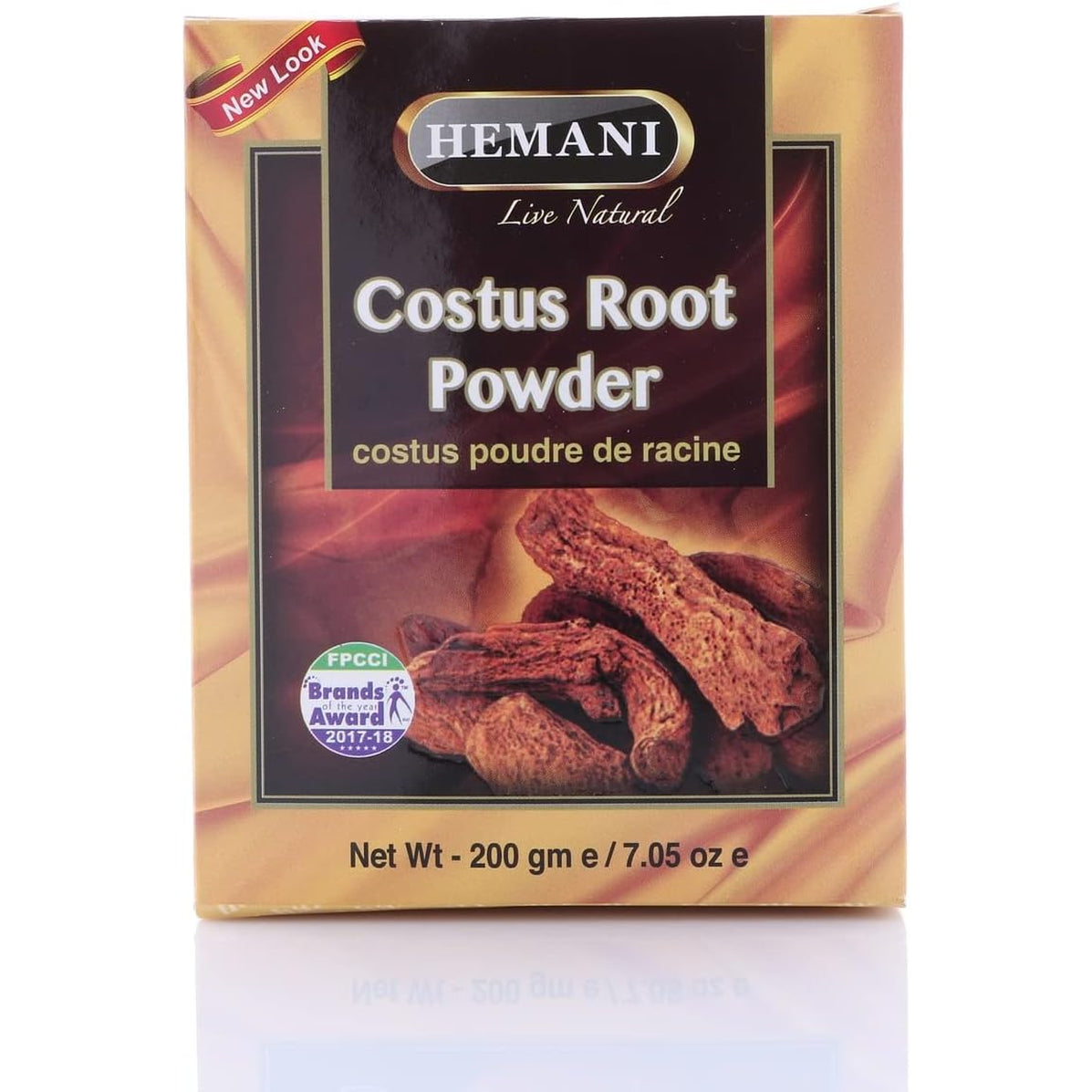 Hemani Costus Root Powder 200G - Qust Al-Hindi (Saussurea Costus) Prophetic Medicine Herb | Traditional Unani & Ayurvedic Formula | Halal, Alcohol-Free | since 1949