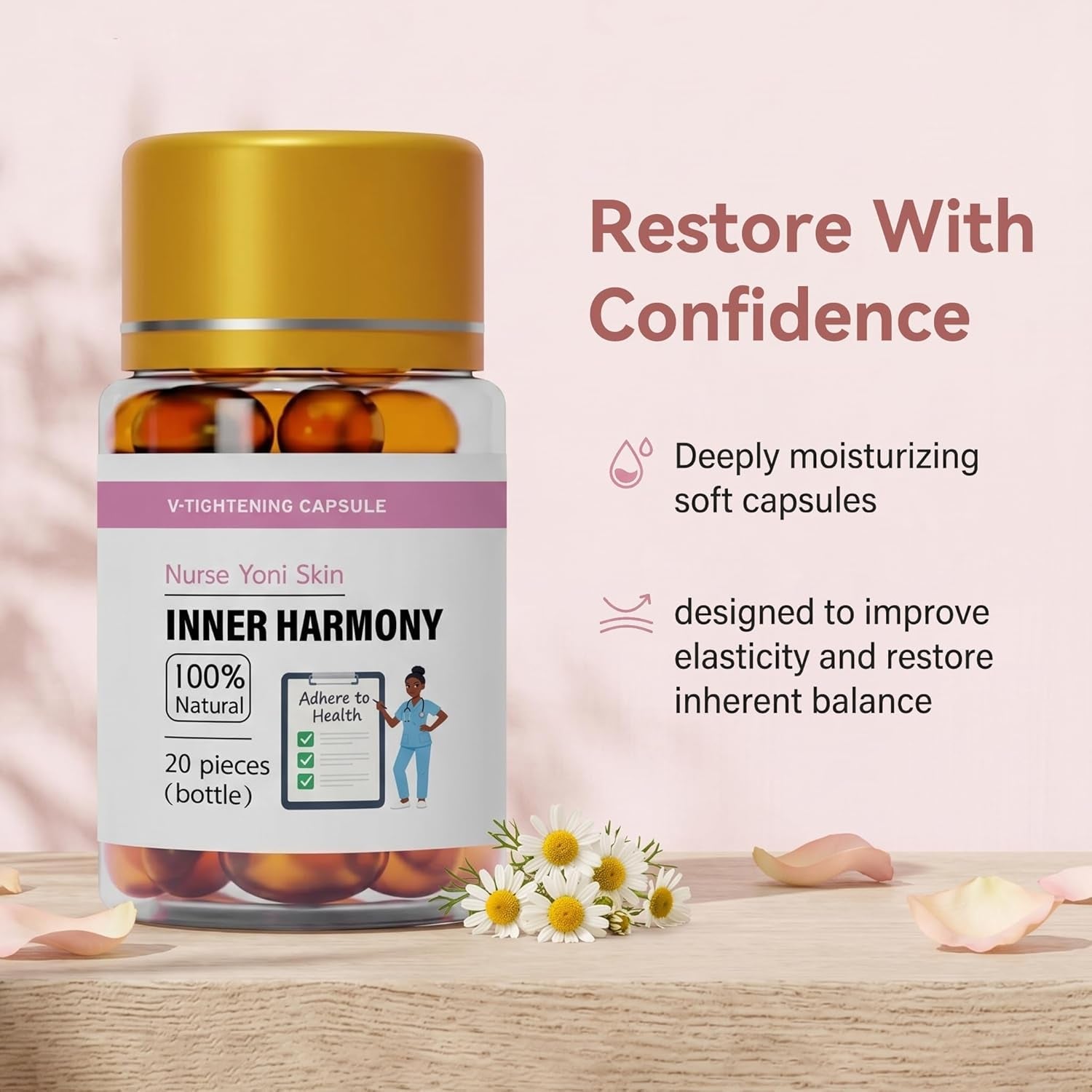Inner Harmony for Women,Inner Harmony Capsules Tightening Capsules (1Pcs)