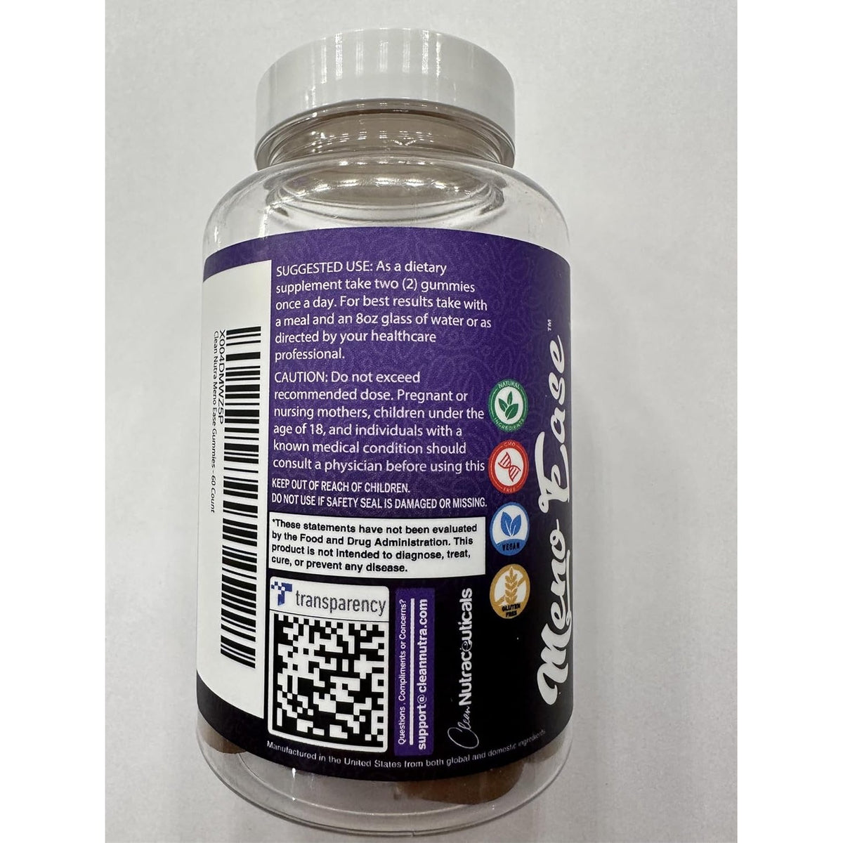 Menopause Supplement for Women Gummies with Black Cohosh, Wild Yam, DIM, Magnesium, Red Clover Chasteberry for Hormone Balance Relief Night Sweats Mood plus Bergamot, Vitamin D3, Vitamin B6 B12