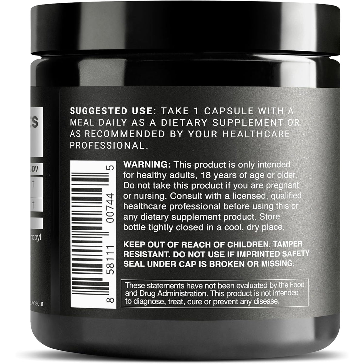 Toniiq Bacopa - Ultra High Potency 45:1 Extract with 75% Bacosides - Highly Concentrated - Third-Party Lab Tested - 90 Capsules
