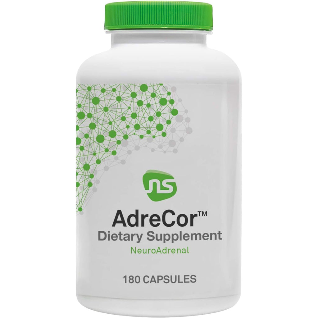 Neuroscience Adrecor - Adrenal Support Supplements with Rhodiola, L-Tyrosine, B Vitamins & Magnesium - Cortisol Detox for Women & Men for Stress Fatigue and Energy Support (180 Ct)