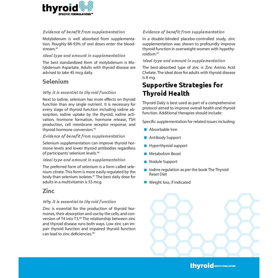 Thyroid Daily - the First Nutrient Complete Multi Designed for Optimal Thyroid Health. Thyroid Daily Is Iodine Free W/ 19 Thyroid Daily Essential Nutrients for Thyroid Support.