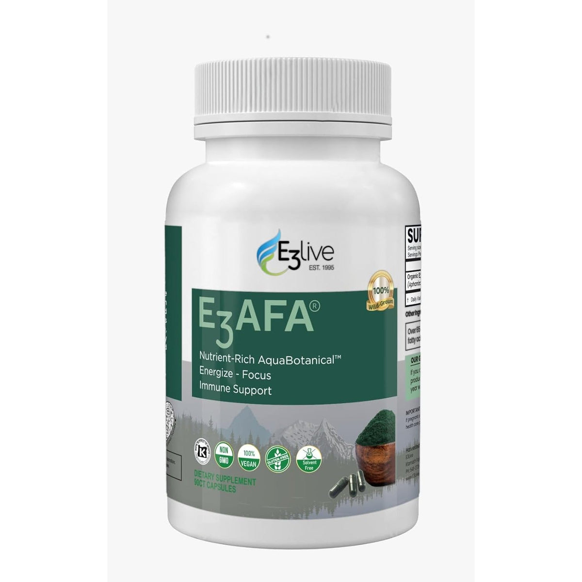 E3LIVE E3AFA 90Ct (500Mg)…
