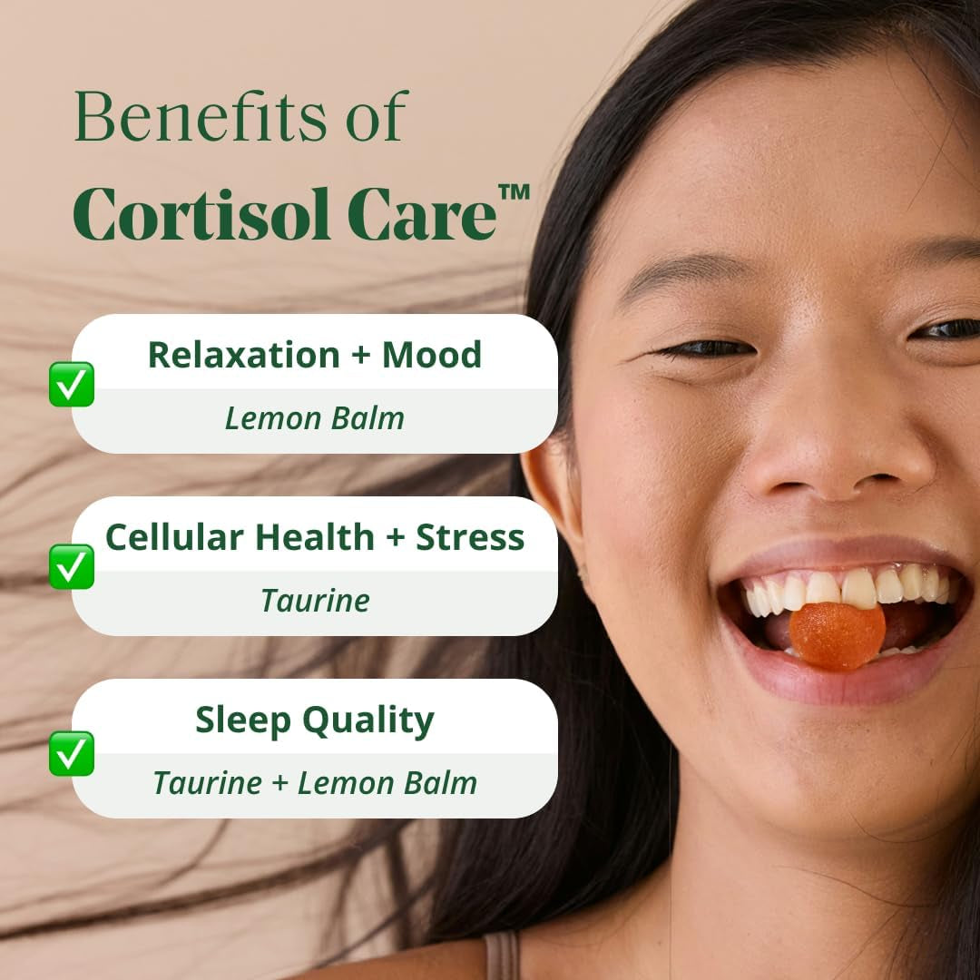 Semaine Stress Less Gummy with Cortisol Care™ 60 Count – Daily Support for Stress, Mood & Sleep