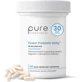 Pure Therapro Rx Power Probiotic Daily - 30 Acid-Resistant Capsules | 4 Proven Strains - 30 Billion Cfu/Capsule | Patented Activ-Vial Desiccant Bottle to Ensure Freshness | NO Refrigeration Required