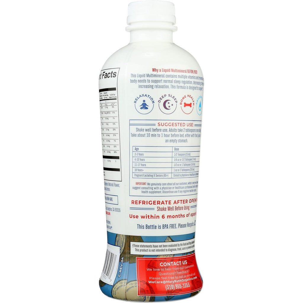 Mary Ruth'S Liquid Nighttime Multimineral, 30 FZ