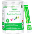 ZEBORA Kids Probiotic & Prebiotics Powder Age 3+ Support Children'S Digestive & Immune System with Natural Source, Promotes Constipation Relief, Non-Gmo, Gluten-Free, 30 Packets with 5 Billion Cfus