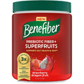 Benefiber Prebiotic GLP-1 Friendly Fiber + Superfruits Dietary Supplement, Strawberry Dragon Fruit Flavor, 8.8 Oz (250G)