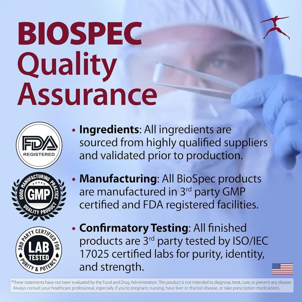 BIOSPEC NUTRITIONALS Cholesterol Complete - Natural Cholesterol Support for Cardiovascular and Heart Health* - Red Yeast Rice, CO-Q-10, Hawthorn, Magnesium (240 Tablets)