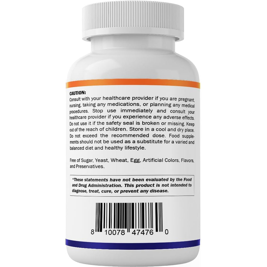 Vitamatic Lithium Orotate 20Mg, 90 Capsules - Veggie Caps, Non-Gmo, Gluten Free