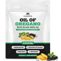 Oil of Oregano with Black Seed Oil – Softgels for Gut, Immune & Antioxidant Support – 6000Mg