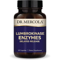 Dr. Mercola Lumbrokinase Enzymes - Delayed Release Formula - Dietary Supplement for Cardiovascular & Energy Support - Non-Gmo, Gluten-Free & Soy-Free - 30 Capsules (30 Servings)